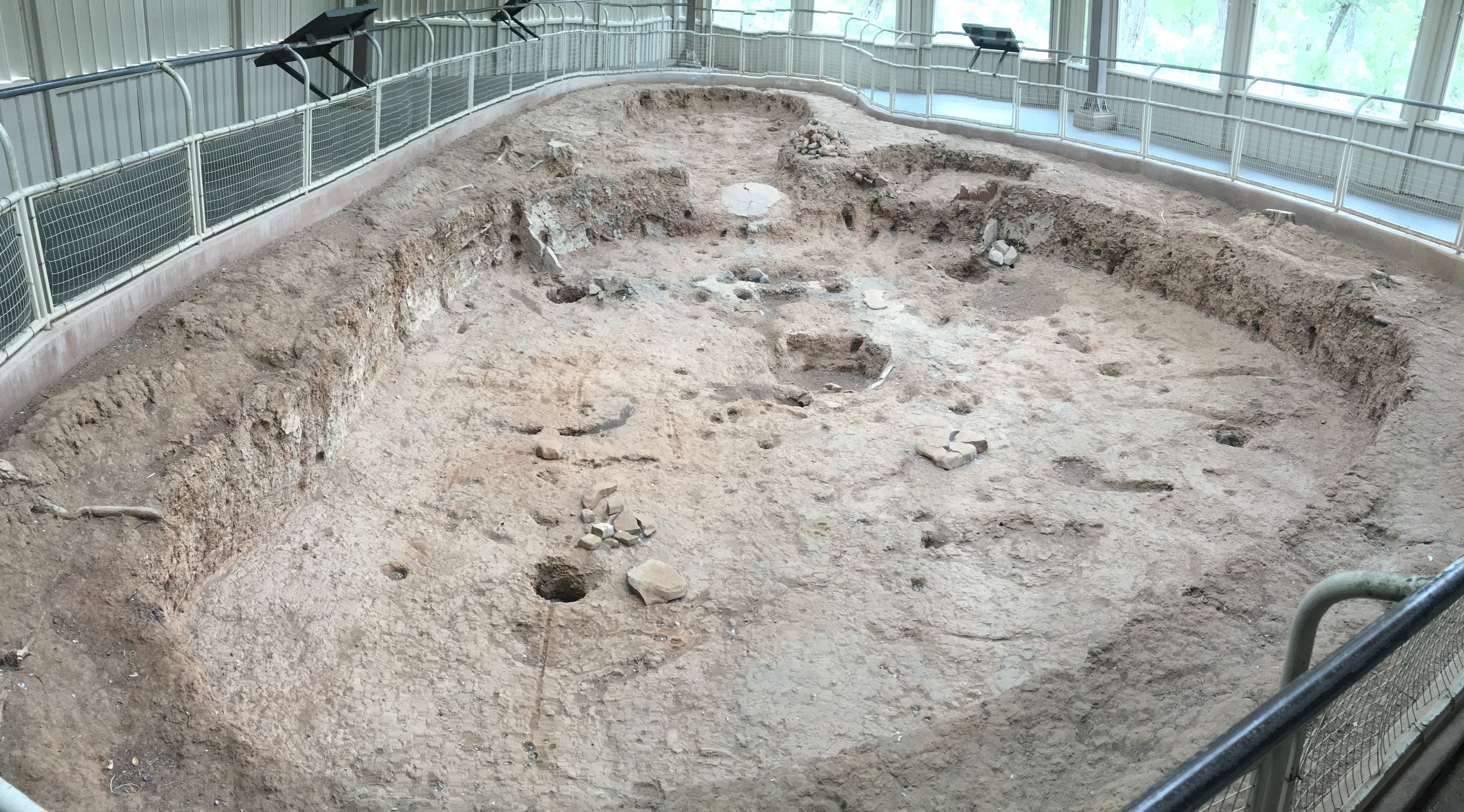 Photo of early pueblo indian ruins