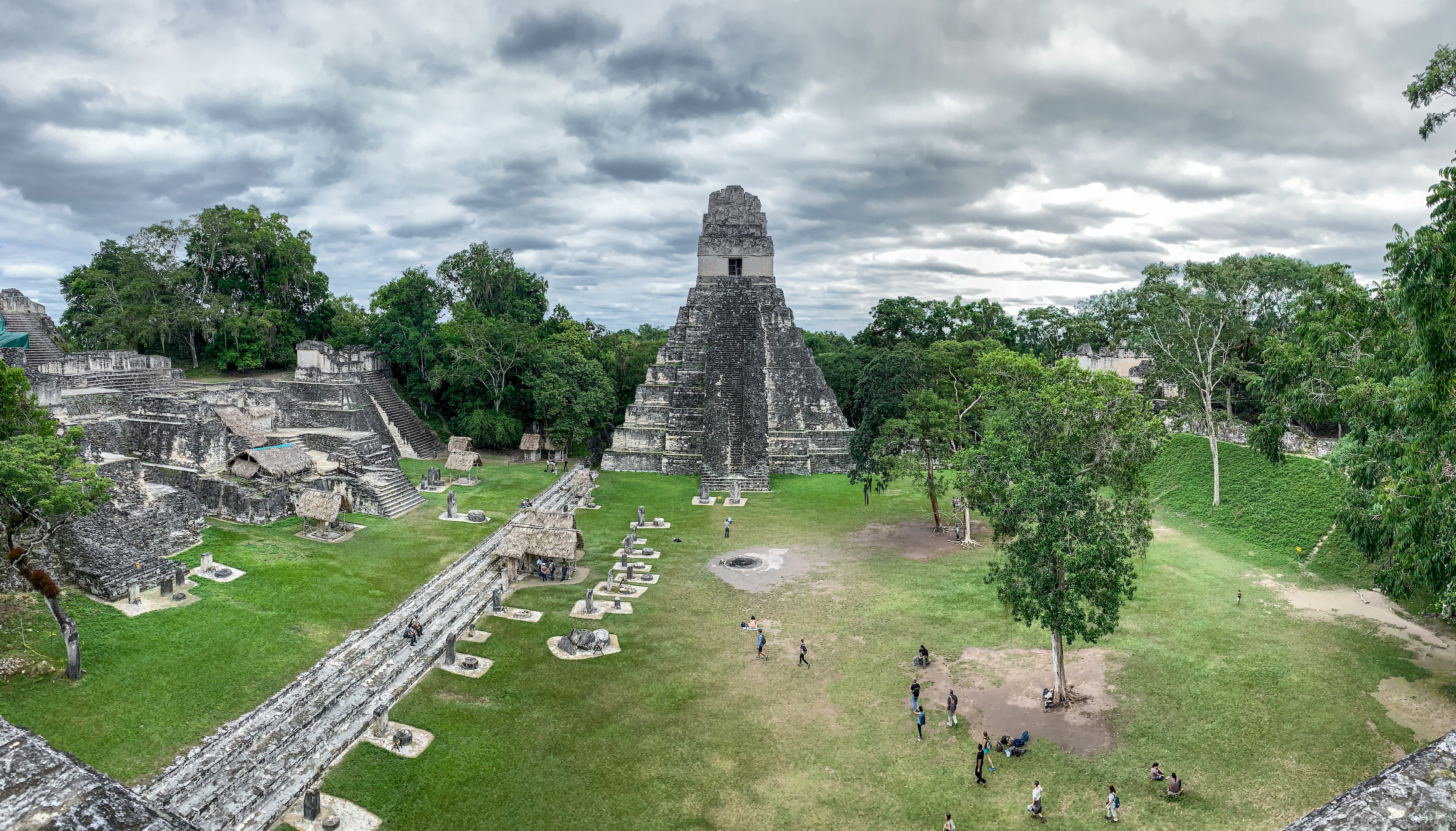 Temple I and acropolis at Tikal