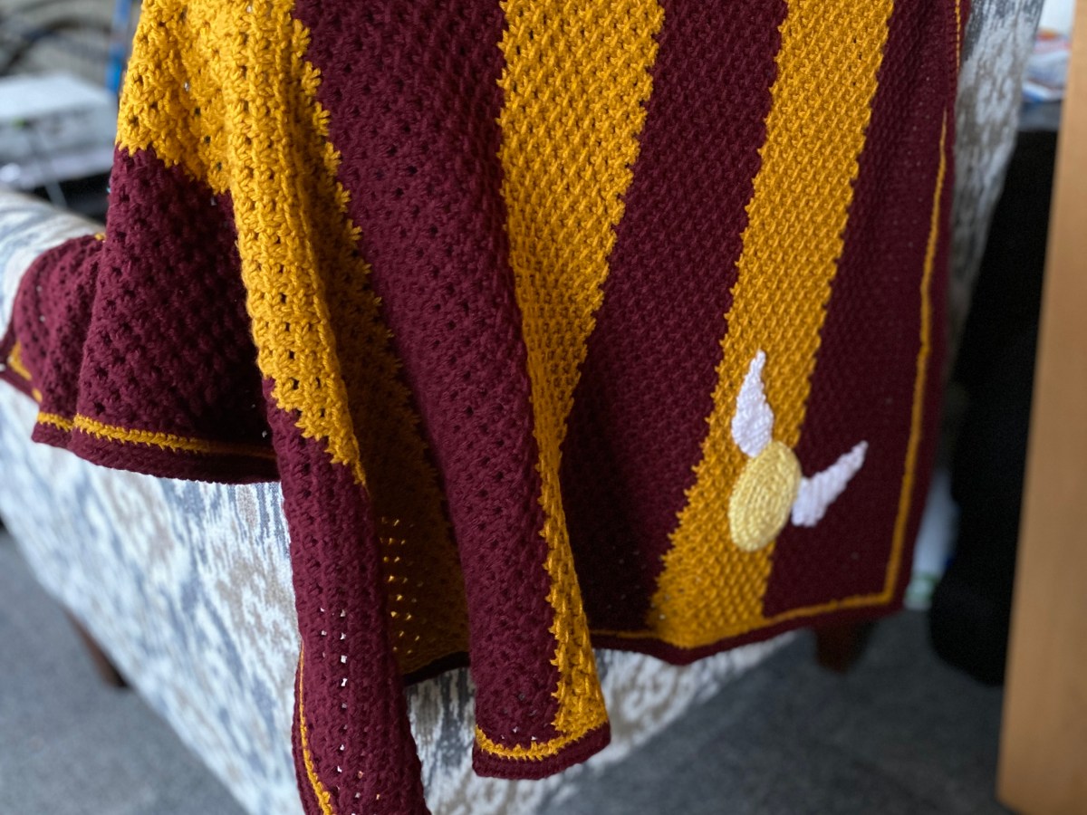 Harry Potter Gryffindor Style Baby&nbsp;Blanket